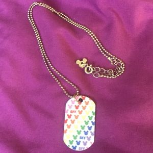 BFF DISNEY necklace